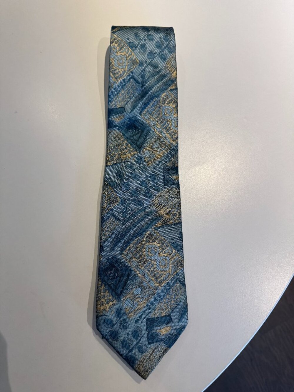 vintage kenzo 100% silk neck tie neck wear preowned